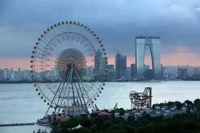 Giant Wheel Park of Suzhou, China